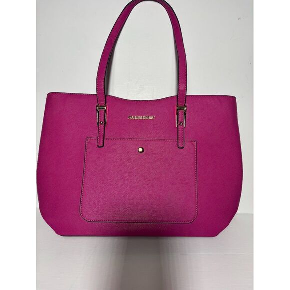 Montana West purse hot pink Magenta top hangle tote over the shoulder bag - Picture 2 of 5